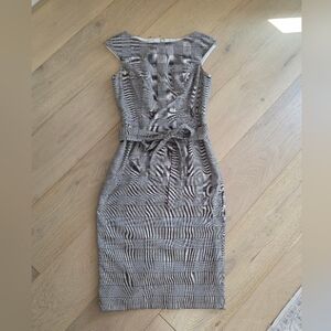 ANTONIO MELANI Tailored Plaid Dress